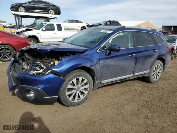 2017 Subaru Outback Touring with VIN 4S4BSETC8H3263512, listed as a Copart auction lot 44858335 with 82,083 mi miles and Salvage Title. Bid and sale history available at carsss.com. Image 1.