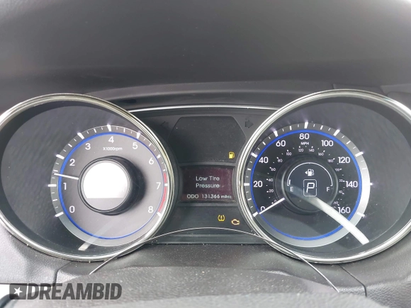 2011 Hyundai Sonata GLS with VIN 5NPEB4AC2BH061548, listed as a IAAI auction lot 42055422 with 131,366 mi miles and . Bid and sale history available at carsss.com. Image 7.