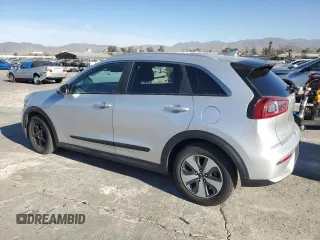 2018 Kia Niro FE with VIN KNDCB3LC8J5207495, listed as a Copart auction lot 85338254 with 81,302 mi miles and Salvage Title. Bid and sale history available at carsss.com. Image 2.