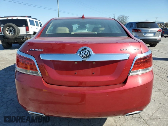 2013 Buick LaCrosse Leather with VIN 1G4GC5E38DF126109, listed as a Copart auction lot 50640505 with 151,555 mi miles and Salvage title. Bid and sale history available at DreamBid. Image 6.