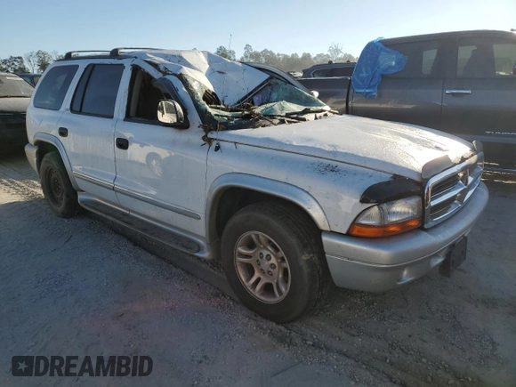 2002 Dodge Durango z VIN 1B4HR58N82F202541, wystawiony jako Copart lot #75289644 z przebiegiem Nie podano mil oraz Szkoda całkowita • Salvage title. Historia ofert i sprzedaży dostępna na DreamBid. Obrazek 4.