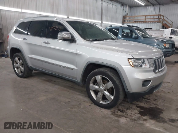 2012 Jeep Grand Cherokee Limited with VIN 1C4RJEBT0CC206480, listed as a IAAI auction lot 41902135 with 182,988 mi miles. Bid and sale history available at carsss.com. Image 1.