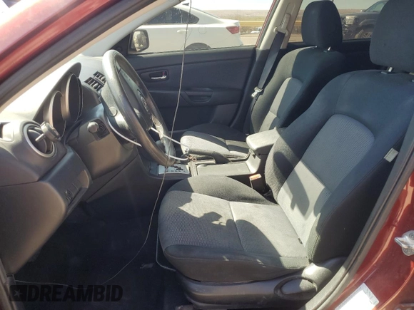 2009 Mazda 3 i Touring Value with VIN JM1BK32G991254327, listed as a Copart auction lot 49355935 with 192,433 mi miles and Salvage Title. Bid and sale history available at DreamBid. Image 7.