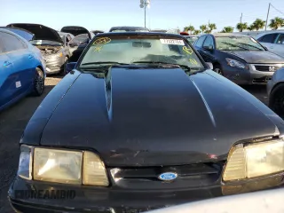 1993 Ford Mustang with VIN 1FACP40E5PF134317, listed as a Copart auction lot 77322724 with 96,493 mi miles and Non repairable. Bid and sale history available at DreamBid. Image 5.