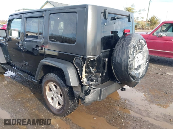 2008 Jeep Wrangler Unlimited X with VIN 1J4GA39188L510710, listed as a IAAI auction lot 41477699 with 98,038 mi miles and . Bid and sale history available at DreamBid. Image 6.