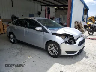 2017 Ford Focus SE with VIN 1FADP3F21HL258115, listed as a Copart auction lot 60151275 with 42,450 mi miles and Salvage title. Bid and sale history available at DreamBid. Image 4.