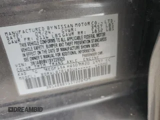 2025 Nissan Sentra S z VIN 3N1AB8BV1SY228929, wystawiony jako Copart lot #58368595 z przebiegiem 11 772 mil mil oraz Czysty tytuł • Clean title. Historia ofert i sprzedaży dostępna na DreamBid. Obrazek 12.