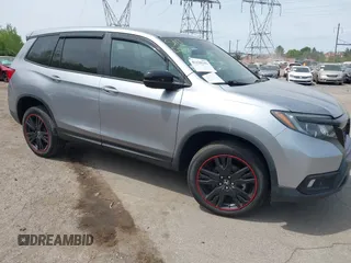 2019 Honda Passport Sport with VIN 5FNYF8H27KB026413, listed as a IAAI auction lot 42128342 with 83,943 mi miles and . Bid and sale history available at DreamBid. Image 1.
