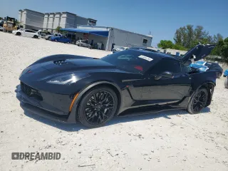 2016 Chevrolet Corvette Z06 3LZ z VIN 1G1YU2D61G5608939, wystawiony jako Copart lot #57044795 z przebiegiem Nie podano mil oraz Szkoda całkowita • Salvage title. Historia ofert i sprzedaży dostępna na DreamBid. Obrazek 1.