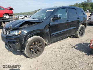 2017 Jeep Grand Cherokee Laredo with VIN 1C4RJEAG5HC845739, listed as a Copart auction lot 53430465 with 0 mi miles and Salvage Title. Bid and sale history available at carsss.com. Image 1.
