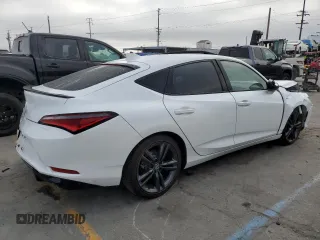 2024 Acura Integra w/A-Spec Package with VIN 19UDE4H39RA016294, listed as a Copart auction lot 67070645 with 16,522 mi miles and Salvage title. Bid and sale history available at DreamBid. Image 3.