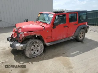 2016 Jeep Wrangler Unlimited Sport RHD z VIN 1C4BJWKG3GL157226, wystawiony jako Copart lot #55209295 z przebiegiem Nie podano mil oraz Szkoda całkowita • Salvage title. Historia ofert i sprzedaży dostępna na DreamBid. Obrazek 1.