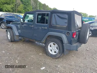 2017 Jeep Wrangler Unlimited Sport with VIN 1C4BJWDG6HL555402, listed as a IAAI auction lot 42255790 with 113,118 mi miles and . Bid and sale history available at DreamBid. Image 3.