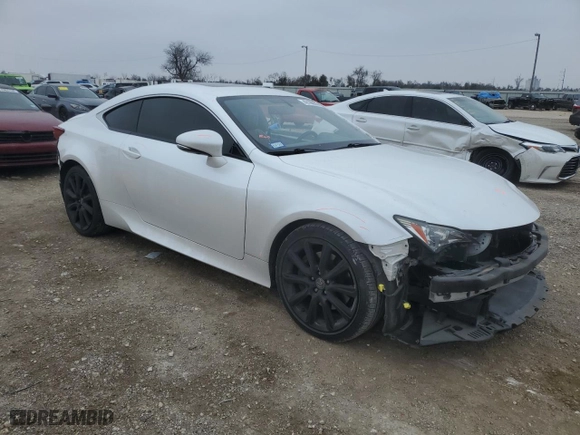 2016 Lexus RC 200t with VIN JTHHA5BC1G5000878, listed as a Copart auction lot 42168905 with 112,778 mi miles and Salvage Title. Bid and sale history available at carsss.com. Image 4.