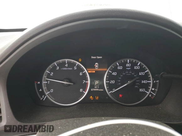 2017 Acura ILX Premium with VIN 19UDE2F77HA011331, listed as a Copart auction lot 45663655 with 79,999 mi miles and Salvage title. Bid and sale history available at DreamBid. Image 9.
