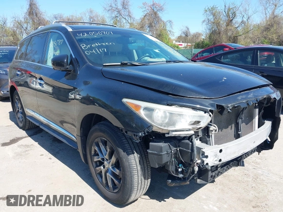 2015 Infiniti QX60 with VIN 5N1AL0MM5FC512476, listed as a IAAI auction lot 42050707 with 138,911 mi miles and . Bid and sale history available at DreamBid. Image 17.