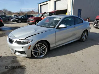 2015 BMW 2 Series 228i xDrive with VIN WBA1G9C55FVX96667, listed as a Copart auction lot 78237314 with 82,626 mi miles and Salvage Title. Bid and sale history available at DreamBid. Image 1.
