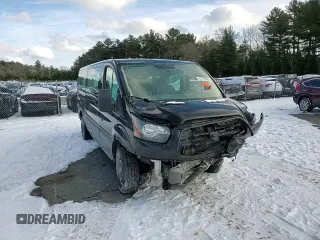 2015 Ford Transit XL with VIN 1FBZX2YM0FKB17715, listed as a Copart auction lot 41738095 with 96,670 mi miles and Salvage title. Bid and sale history available at DreamBid. Image 12.