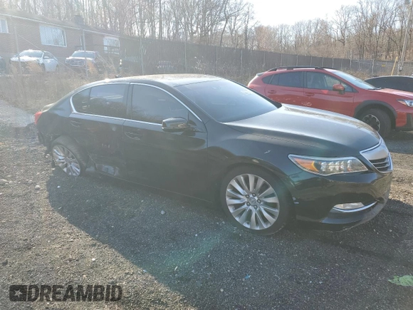 2015 Acura RLX Technology z VIN JH4KC1F53FC000976, wystawiony jako Copart lot #50077375 z przebiegiem 128 060 mil mil oraz Szkoda całkowita • Salvage title. Historia ofert i sprzedaży dostępna na DreamBid. Obrazek 4.