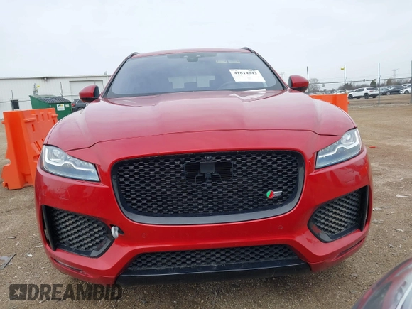 2019 Jaguar F-Pace S with VIN SADCM2FV7KA363378, listed as a IAAI auction lot 41814843 with 191,421 mi miles and . Bid and sale history available at DreamBid. Image 12.