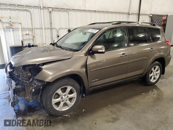 2012 Toyota RAV4 Limited with VIN 2T3DK4DV1CW087481, listed as a Copart auction lot 61366225 with 138,385 mi miles and Salvage title. Bid and sale history available at DreamBid. Image 1.
