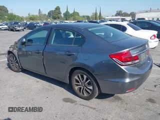 2013 Honda Civic EX with VIN 19XFB2F82DE281132, listed as a IAAI auction lot 41990142 with 96,275 mi miles and . Bid and sale history available at DreamBid. Image 15.