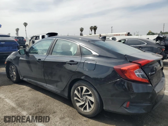 2018 Honda Civic EX with VIN 2HGFC2F7XJH537944, listed as a Copart auction lot 53353835 with 90,768 mi miles and Salvage Title. Bid and sale history available at DreamBid. Image 2.