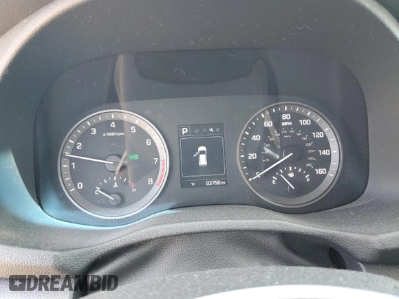 2017 Hyundai Tucson SE with VIN KM8J33A48HU350149, listed as a Copart auction lot 49643295 with 93,750 mi miles and Salvage Title. Bid and sale history available at DreamBid. Image 9.