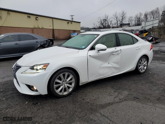 2014 Lexus IS 250 with VIN JTHCF1D25E5011632, listed as a Copart auction lot 49142025 with 127,191 mi miles and Salvage Title. Bid and sale history available at carsss.com. Image 1.