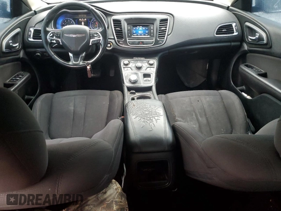 2015 Chrysler 200 Limited with VIN 1C3CCCAB6FN628585, listed as a Copart auction lot 48547435 with 182,863 mi miles and Salvage Title. Bid and sale history available at carsss.com. Image 8.