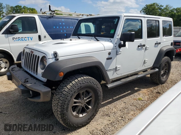 2016 Jeep Wrangler Unlimited Sahara with VIN 1C4BJWEG1GL328101, listed as a Copart auction lot 52754865 with 65,106 mi miles and Salvage title. Bid and sale history available at DreamBid. Image 1.