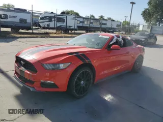 2015 Ford Mustang V6 with VIN 1FA6P8AM3F5345921, listed as a Copart auction lot 59231455 with 130,844 mi miles and Salvage title. Bid and sale history available at DreamBid. Image 1.