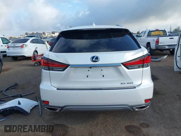 2022 Lexus RX with VIN 2T2JZMAA8NC239507, listed as a IAAI auction lot 41846081 with 17,438 mi miles. Bid and sale history available at carsss.com. Image 17.