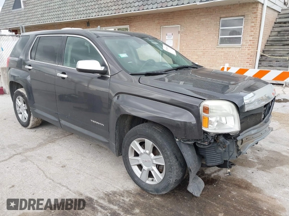 2013 GMC Terrain SLE with VIN 2GKALMEK3D6410368, listed as a IAAI auction lot 42330639 with 106,466 mi miles and . Bid and sale history available at DreamBid. Image 1.
