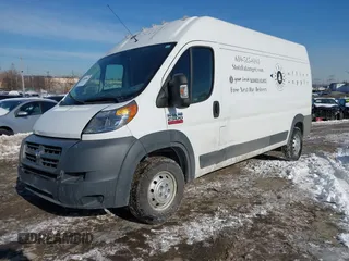 2017 Ram ProMaster Cargo with VIN 3C6TRVDG5HE532880, listed as a IAAI auction lot 41386942 with 129,348 mi miles and . Bid and sale history available at carsss.com. Image 16.