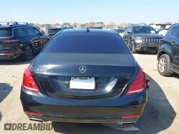 2017 Mercedes-Benz S 550 with VIN WDDUG8CB1HA314177, listed as a IAAI auction lot 41583038 with 115,182 mi miles and . Bid and sale history available at carsss.com. Image 15.