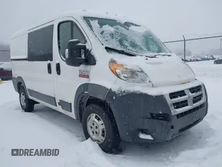 2017 Ram ProMaster Cargo with VIN 3C6TRVAG8HE529444, listed as a IAAI auction lot 41508480 with 191,653 mi miles and . Bid and sale history available at DreamBid. Image 1.