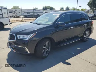 2017 Acura MDX Advance with VIN 5FRYD4H98HB019411, listed as a Copart auction lot 64269825 with 113,271 mi miles and Salvage title. Bid and sale history available at DreamBid. Image 1.