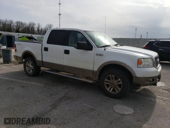 2005 Ford F-150 XLT with VIN 1FTPW14565KE92649, listed as a Copart auction lot 51474055 with 299,766 mi miles and Salvage Title. Bid and sale history available at carsss.com. Image 4.
