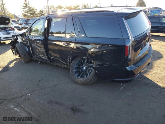 2024 Cadillac Escalade 4WD Sport Platinum with VIN 1GYS4GKL0RR161903, listed as a Copart auction lot 84055034 with 8,488 mi miles and Salvage Title. Bid and sale history available at carsss.com. Image 2.