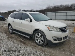 2014 Chevrolet Traverse LTZ with VIN 1GNKRJKD8EJ190191, listed as a Copart auction lot 43661995 with 176,003 mi miles and Clean Title. Bid and sale history available at DreamBid. Image 4.