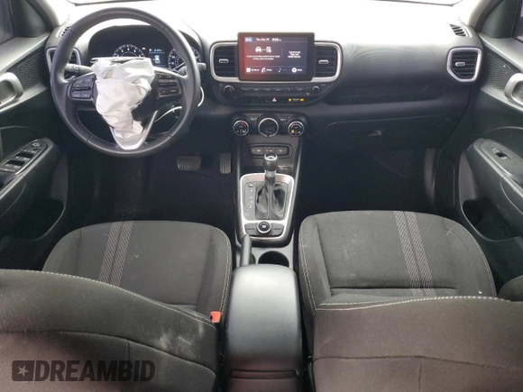 2022 Hyundai Venue SEL with VIN KMHRC8A37NU195404, listed as a Copart auction lot 50843045 with 37,736 mi miles and Salvage Title. Bid and sale history available at DreamBid. Image 8.