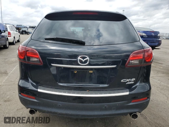2015 Mazda CX-9 Grand Touring with VIN JM3TB3DA5F0460783, listed as a Copart auction lot 51523625 with 84,106 mi miles and Salvage Title. Bid and sale history available at carsss.com. Image 6.