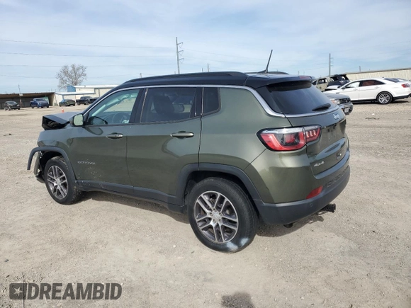 2018 Jeep Compass Altitude with VIN 3C4NJDBBXJT177703, listed as a Copart auction lot 88460305 with 107,983 mi miles and Salvage Title. Bid and sale history available at carsss.com. Image 2.