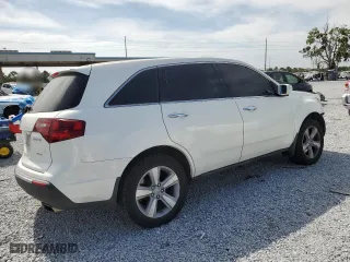 2012 Acura MDX Tech Pkg with VIN 2HNYD2H30CH519917, listed as a Copart auction lot 53428475 with 132,384 mi miles and Salvage Title. Bid and sale history available at carsss.com. Image 3.