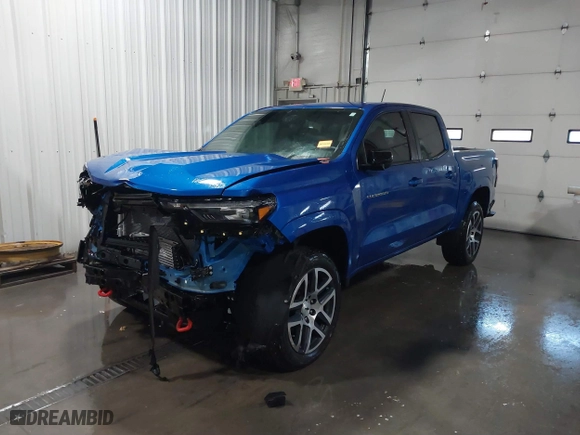 2023 Chevrolet Colorado 4WD Z71 with VIN 1GCPTDEK3P1144315, listed as a IAAI auction lot 41306558 with 14,592 mi miles. Bid and sale history available at carsss.com. Image 18.