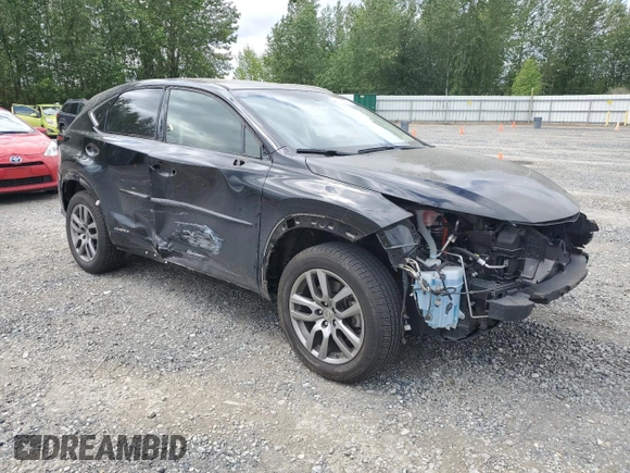 2015 Lexus NX 300h with VIN JTJBJRBZ1F2006518, listed as a Copart auction lot 56195375 with 38,529 mi miles and Salvage title. Bid and sale history available at DreamBid. Image 4.