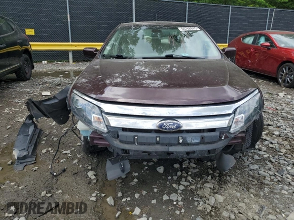 2012 Ford Fusion SEL with VIN 3FAHP0JA9CR308736, listed as a Copart auction lot 58569775 with 184,857 mi miles and Non repairable. Bid and sale history available at DreamBid. Image 5.