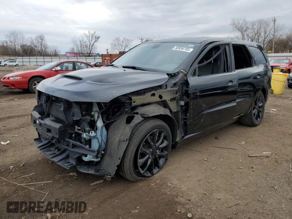 2018 Dodge Durango R/T with VIN 1C4SDJCT7JC255771, listed as a Copart auction lot 50936705 with 69,613 mi miles and Salvage title. Bid and sale history available at DreamBid. Image 1.