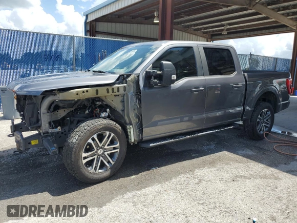 2021 Ford F-150 XL z VIN 1FTFW1E50MKD07133, wystawiony jako Copart lot #61476115 z przebiegiem 100 584 mil mil oraz Szkoda całkowita • Salvage title. Historia ofert i sprzedaży dostępna na DreamBid. Obrazek 1.